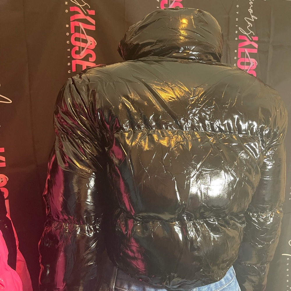 Black bubble jacket - Picture 3 of 3